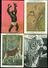 Delcampe - Beau Lot De 60 Cartes Postales Semi Modernes Gr. Format De Fantaisie Animaux Animal   Mooi Lot 60 Postk. Fantasie Dier - 5 - 99 Cartes