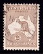 Australia 1915 Kangaroo 2/-Light Brown 2nd Watermark Used - Used Stamps