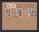 Finnland R-Brief 1936 Rotes Kreuz Marken - Covers & Documents