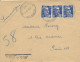 1953 - GANDON - ENVELOPPE PNEUMATIQUE De PARIS 117 - 1945-54 Marianne Of Gandon