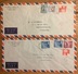 Japan 1960, 9 Airmail Covers - Luchtpost