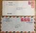 Delcampe - Japan, 10 Airmail Covers - Luchtpost