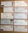 Japan, 10 Airmail Covers - Luchtpost