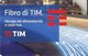 *ITALIA: FIBRA DI TIM* - Scheda Usata - Publiques Figurées Ordinaires