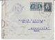 GRECE - 1941 - RARE ENVELOPPE ENTIER Avec CENSURES GRECQUE + ALLEMANDE De ATHENES => MARSEILLE - Interi Postali