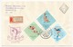 Hongrie - 3 Enveloppes FDC - Série Sports "Universiade" Budapest 1965 - FDC