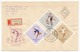 Hongrie - 3 Enveloppes FDC - Série Sports "Universiade" Budapest 1965 - FDC