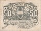 BILLETE DE 50 CENTIMOS DEL AJUNTAMENT DE VALLS DEL AÑO 1937 SERIE A     (BANKNOTE) - Autres & Non Classés