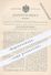 Original Patent - Frank Milton Garland , New Haven , Connecticut , USA , 1890 , Maschinen - Geschütz Mit Patronenband !! - Historical Documents