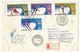 Hongrie - 2 Enveloppes FDC - Innsbruck 1976 - Hiver 1976: Innsbruck