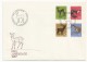 1967  Jeu De 5 FDC Timbres Seuls Et Blocs De 4 - Lettres & Documents