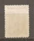 Yv. N° 188  *  50l, Série Gravée  Cote  22  Euro  BE  2 Scans - Unused Stamps