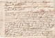 Manuscrit Cachet Généralité LIMOGES Denier Le Quart De Feuille 12/12/1697 Haute Vienne - Rigaud - Matasellos Generales