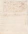 Manuscrit Cachet Généralité LIMOGES Dix Deniers 20/4/1736/1736  Comte De Laval, Moreau De La Jarrige, Haute Vienne - Cachets Généralité