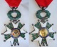 Médaille Ordre De La LEGION D&rsquo;HONNEUR - France