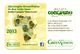 Calendarietto Tascabile  - GREEN VISION - Anno 2013. - Formato Piccolo : 2001-...