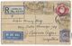 GB - 1930 - SUPERBE+RARE AFFRANCHISSEMENT Sur ENVELOPPE ENTIER RECOMMANDEE AIRMAIL De LONDON => BUENOS AIRES (ARGENTINE) - Lettres & Documents