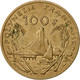 Monnaie, French Polynesia, 100 Francs, 1976, Paris, TTB, Nickel-Bronze, KM:14 - French Polynesia