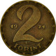 Monnaie, Hongrie, 2 Forint, 1971, Budapest, TTB, Laiton, KM:591 - Hongrie