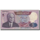 Billet, Tunisie, 5 Dinars, 1983, 1983-11-03, KM:79, TB - Tunisia