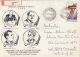 67139- TRAGIC AUTUMN OF 1940, FALLEN HEROES, LEGIONARY TERROR, REGISTERED SPECIAL COVER, 1980, ROMANIA - Lettres & Documents