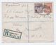 1930 REGISTERED GB COVER To USA Lonodn To Chicago Natural History Museum  Gv 3d 1 1/2d Stamps - Covers & Documents