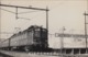 MOOIE FOTOKAART AMSTERDAM MUIDERPOORT JAREN 1950+ PASSAGE VAN EEN NS TREINSTEL / TRAIN ZUG RAILWAY - Amsterdam