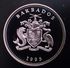 BARBADOS 5 DOLLARS 1995 SILVER PROOF "50th Anniversary - United Nations" Free Shipping Via Registered Air Mail - Barbados