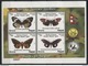 NEPAL, NIGTH BUTTERFLIES / MOTHS / INSECTS 2014, SET 3 MINISHEETS - Népal