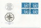 SUISSE - 8 Enveloppes FDC - Organisation Météorologique Mondiale 1973 (Timbres De Service) - Protection De L'environnement & Climat