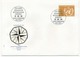 Delcampe - SUISSE - 8 Enveloppes FDC - Organisation Météorologique Mondiale 1973 (Timbres De Service) - Protezione Dell'Ambiente & Clima