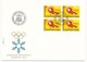 LIECHTENSTEIN - 5 Enveloppes FDC + Jeux Olympiques D'Hiver INNSBRUCK 1976 - Winter 1964: Innsbruck