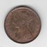 @Y@  1901 Hong Kong (British) 1 Cent Coin Victoria KM#4.3 (3116) - Hong Kong