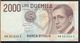 °°° ITALIA - 2000 LIRE G. MARCONI 06/03/1992 SERIE VB FDS/UNC NUMERI VERDI °°° - 2.000 Lire