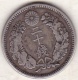 Japan . 20 Sen Year 9 (1876) Type II. MUTSUHITO. Argent. Y# 24 - Japon