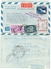 AEROGRAMME. ISRAEL To U.S.A.  ENTIER + COMPLEMENT. AIR MAIL SPECIAL DELIVERY. 1962. - Airmail