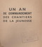 Livre : Un An De Commandement Des Chantiers De La Jeunesse  Joseph De LA PORTE DU THEIL 1941 - Francés