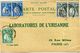 PORTUGAL CARTE POSTALE BON POUR UN FLACON ECHANTILLON D'URISANINE DEPART MORTAGUA 26 DEZ 27  POUR LA FRANCE - Storia Postale