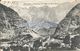 81434 ITALY COURMAYEUR PANORAMA E LACHAIN OF MONT BLANC CIRCULATED TO ARGENTINA POSTAL POSTCARD - Altri & Non Classificati