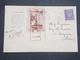 FRANCE - Carte Postal Avec Vignette "la Tour Eiffel" - Août 1943 - P22141 - Tourism (Labels)