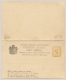 Montenegro - 1892 - 2+2 Nkr Carte Postale, Normal Card + Card With Wrong Footer - Montenegro