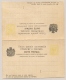 Montenegro - 1892 - 2+2 Nkr Carte Postale, 2x Demand-card In Vertical Pair Tête-beche - Montenegro