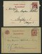 BAYERN 1890-1902, 4 Eigenhändig Geschriebene Karten Bzw. Kartenbriefe Der Bayerischen Luftfahrtpioniere: Carl Ritter Von - Otros & Sin Clasificación