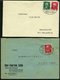 BAHNPOST Berlin-Kiel (Zug 63 (3x),64 (2x) Und 66), 1923-1944, 6 Belege Feinst/Pracht - Franking Machines (EMA)