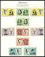 Delcampe - ZUSAMMENDRUCKE **, Postfrische Sammlung Zusammendrucke DDR Von 1959-90 In 3 Borek Falzlosalben Mit Guten Mittleren Ausga - Se-Tenant