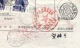 China - 1993 - Postal Form With 8 Stamps And Many Cancels - Brieven En Documenten