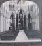 CARTE STEREOSCOPIQUE  - NORWAY - TRONDHJEM, CATHEDRAL INTERIOR, STEREO PHOTO - Stereoscope Cards