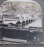 CARTE STEREOSCOPIQUE  - NORWAY - DRAMMEN BRIDGE AND RAILWAY STATION,  BAHNHOF MIT ZUG, STEREO PHOTO - Stereoscope Cards