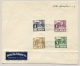 Nederlands Indië / Indonesia - 4 Zegels Met Stempelopdruk REPOEBLIK INDONESIA Op Cover - Not Sent - Nederlands-Indië