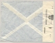 Nederlands Indië - 1940 - 20 Cent Wilhelmina Op Censored Cover Van Batavia Naar Den Haag - Nederlands-Indië